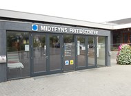 Midtfyns Fritidscenter - konturskåret facadeskilt
