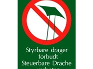 F31 · Styrbare drager forbudt DK/D · 10x15 cm.