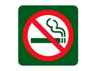 F6 · Rygning forbudt · 10x10 cm.