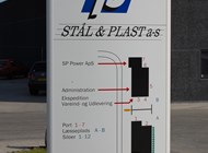 Stål & plast a-s pylon